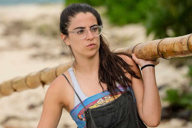 <p>Robert Voets/CBS</p> Kellie Nalbandian on 'Survivor 45'