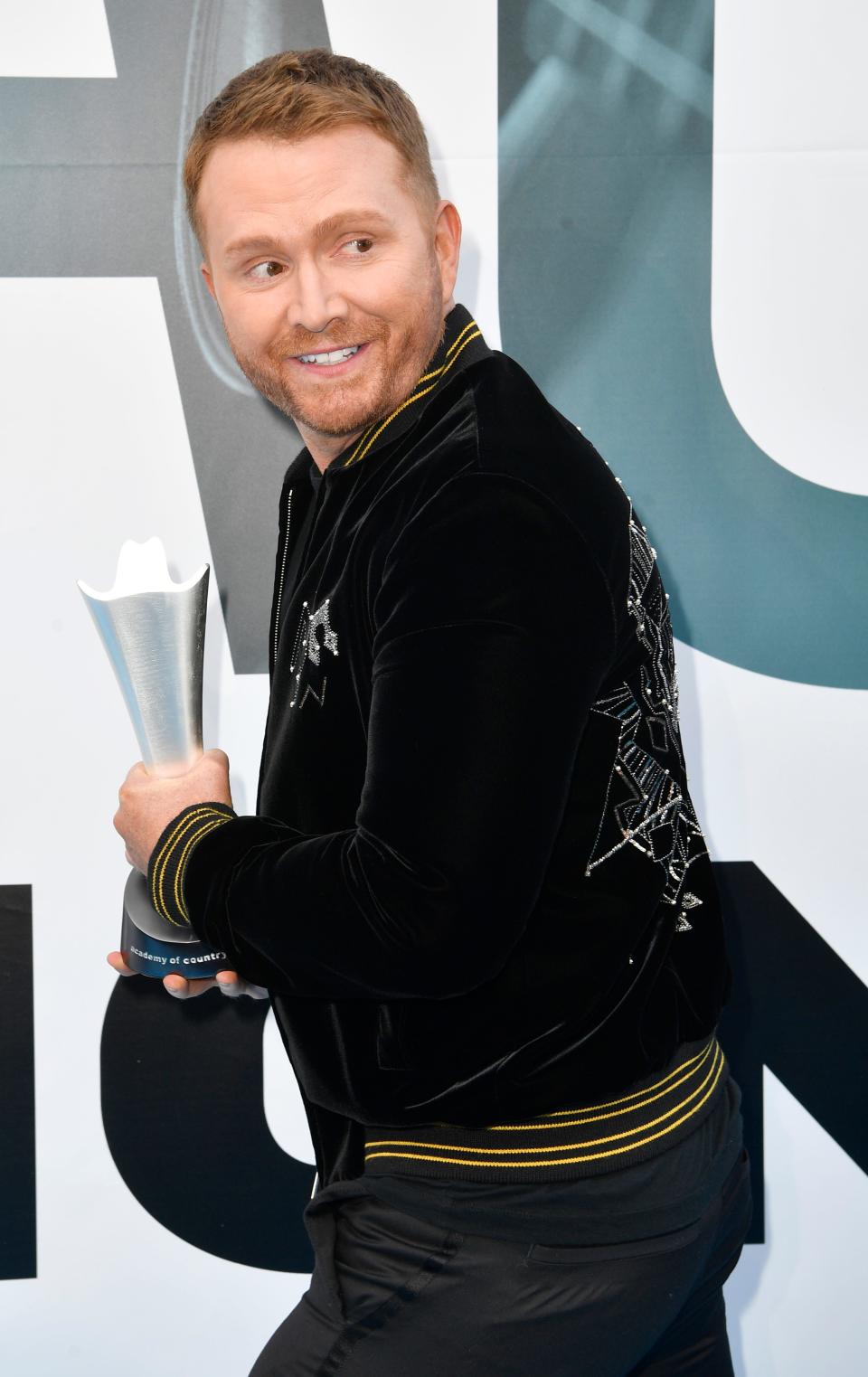 Songwriter of the Year Shane McAnally on the red carpet at the 13th Annual ACM Honors Aug. 21 in Nashville.