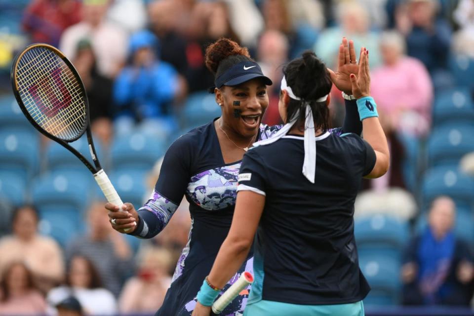 Williams called Jabeur with an invitation to play doubles (Getty Images)