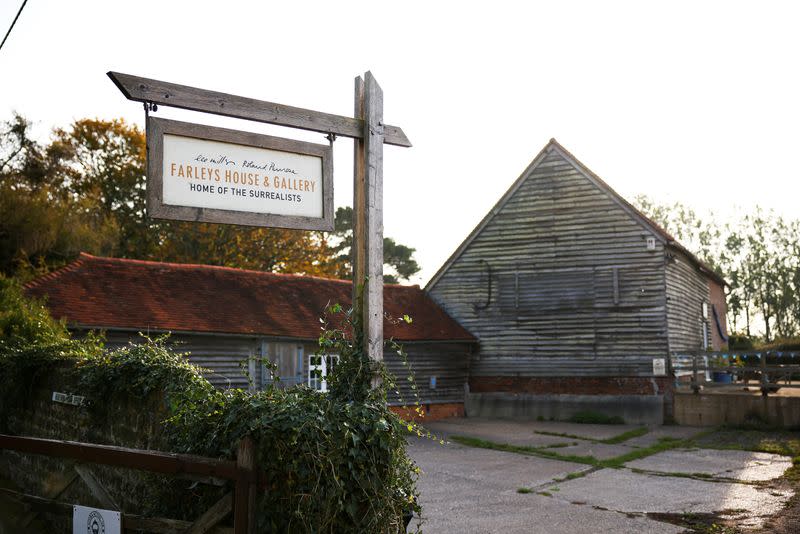 General view of Farleys House & Gallery, former home to American photographer and surrealist Lee Miller, now turned into a exhibition of her, and other surrealists artwork, in Muddles Green