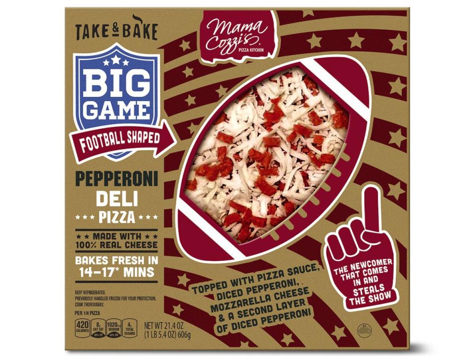 football pizza