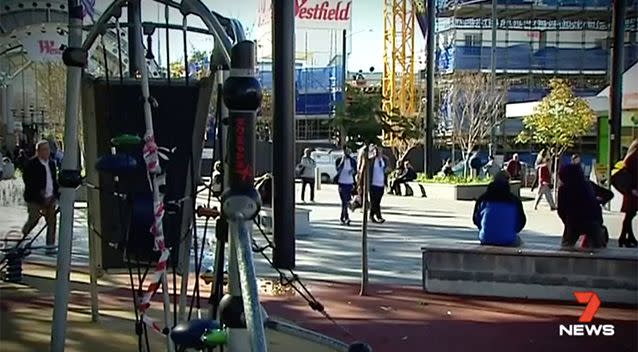 Many parents say they will not be coming back to the playground where the incident occurred. Photo: 7 News