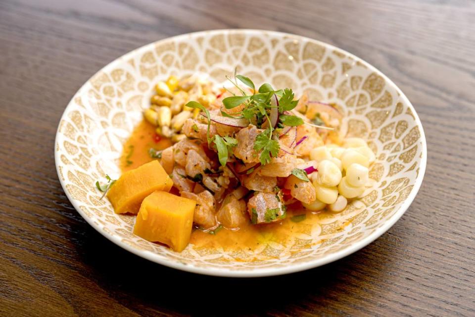 Rocoto ceviche at Calle Sol.