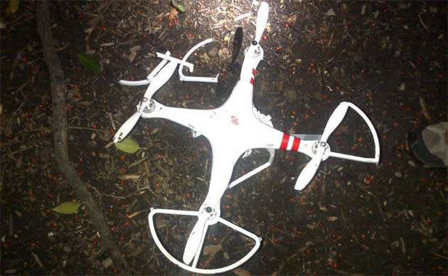 The drone that crashed near the White House