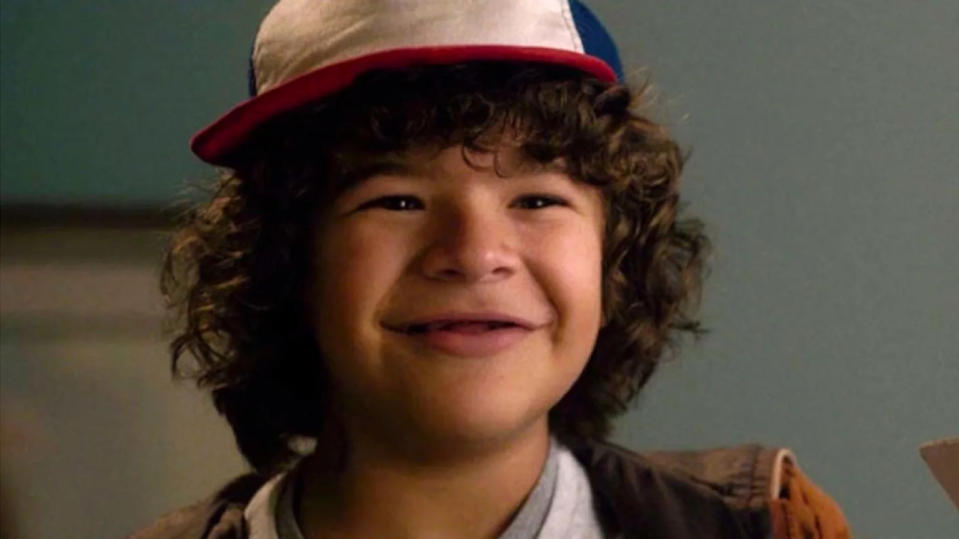 Gaten Matarazzo plays Dustin in Netflix's sci-fi drama 'Stranger Things'. (Credit: Netflix)