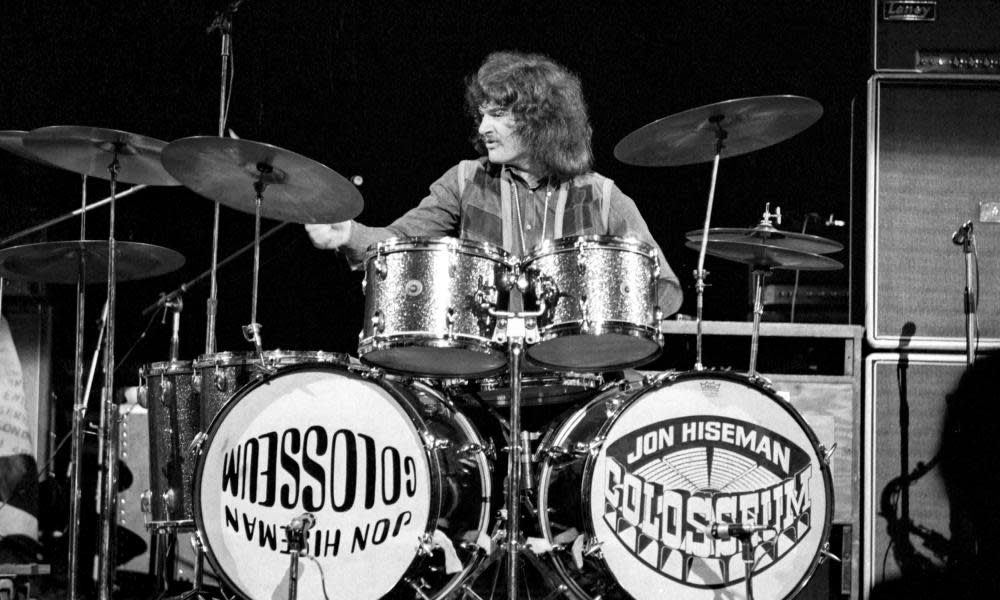 Jon Hiseman performing in the 1970s.