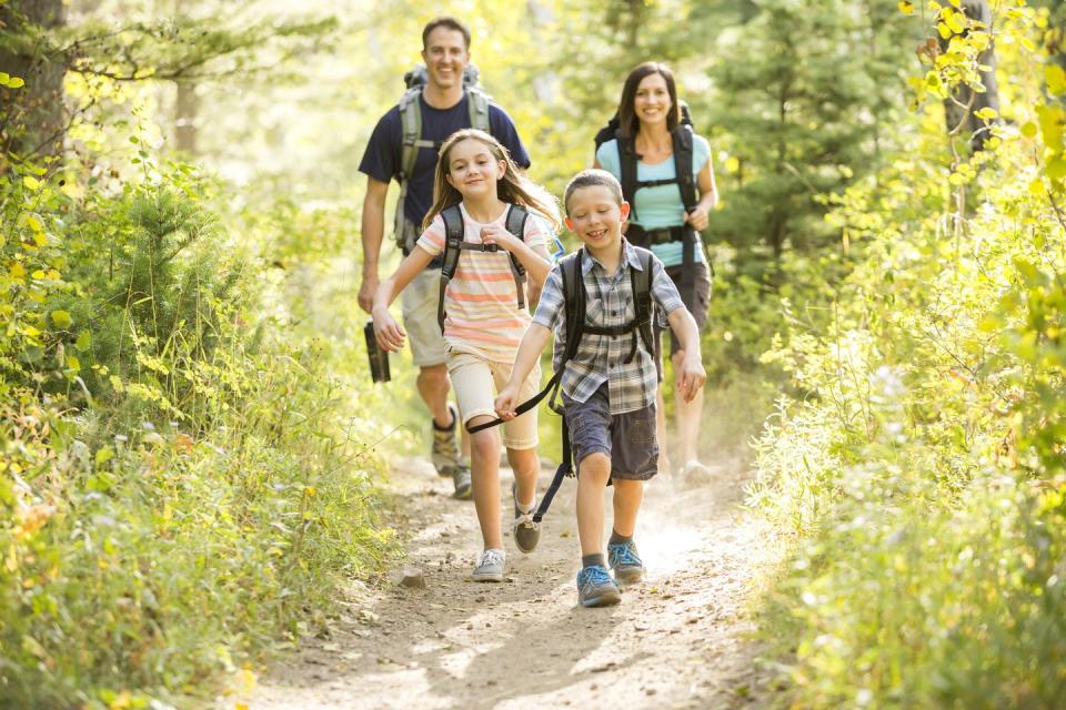 summer activities for kids hiking