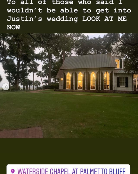 A photo of a chapel at Palmetto Bluff in South Carolina.