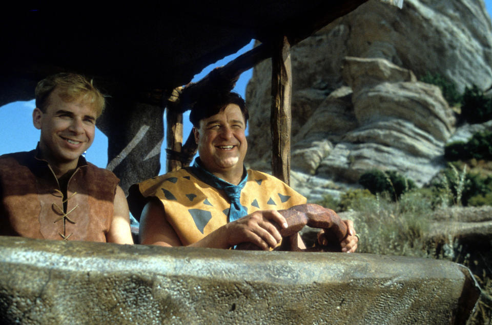 Rick Moranis And John Goodman In 'The Flintstones'