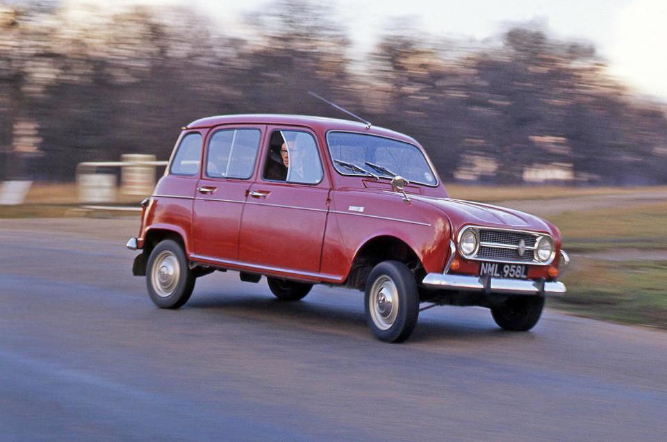 <p>Launched in 1961, the Renault 4 took on the Citroën 2CV and won. Its <strong>hatchback-style body</strong> made it truly versatile, while simple engineering meant it was easy to maintain. The dependable 4 was perfect for France’s unmade rural roads, but UK examples are worryingly thin on the ground.</p>
