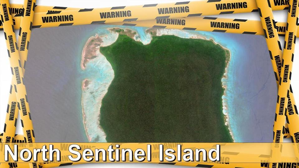 22. North Sentinel Island - potential death. The few people who live on North Sentinel Island live in isolation and will defend their land by force, investing.com said.
