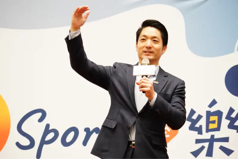 ▲ 台北市長蔣萬安出席U-Sport 臺北樂運動記者會致詞。（圖／北市府提供）