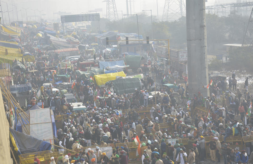 Farmers Tractor Parade In Delhi Against Farm Laws Turns Violent