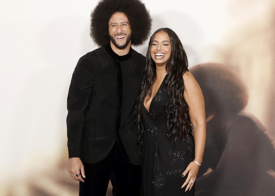 Colin Kaepernick and Nessa Diab