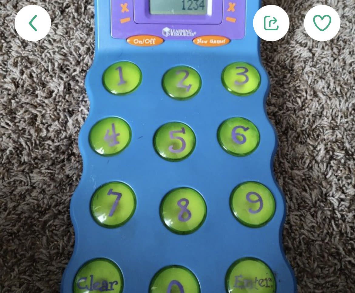 calculator toy