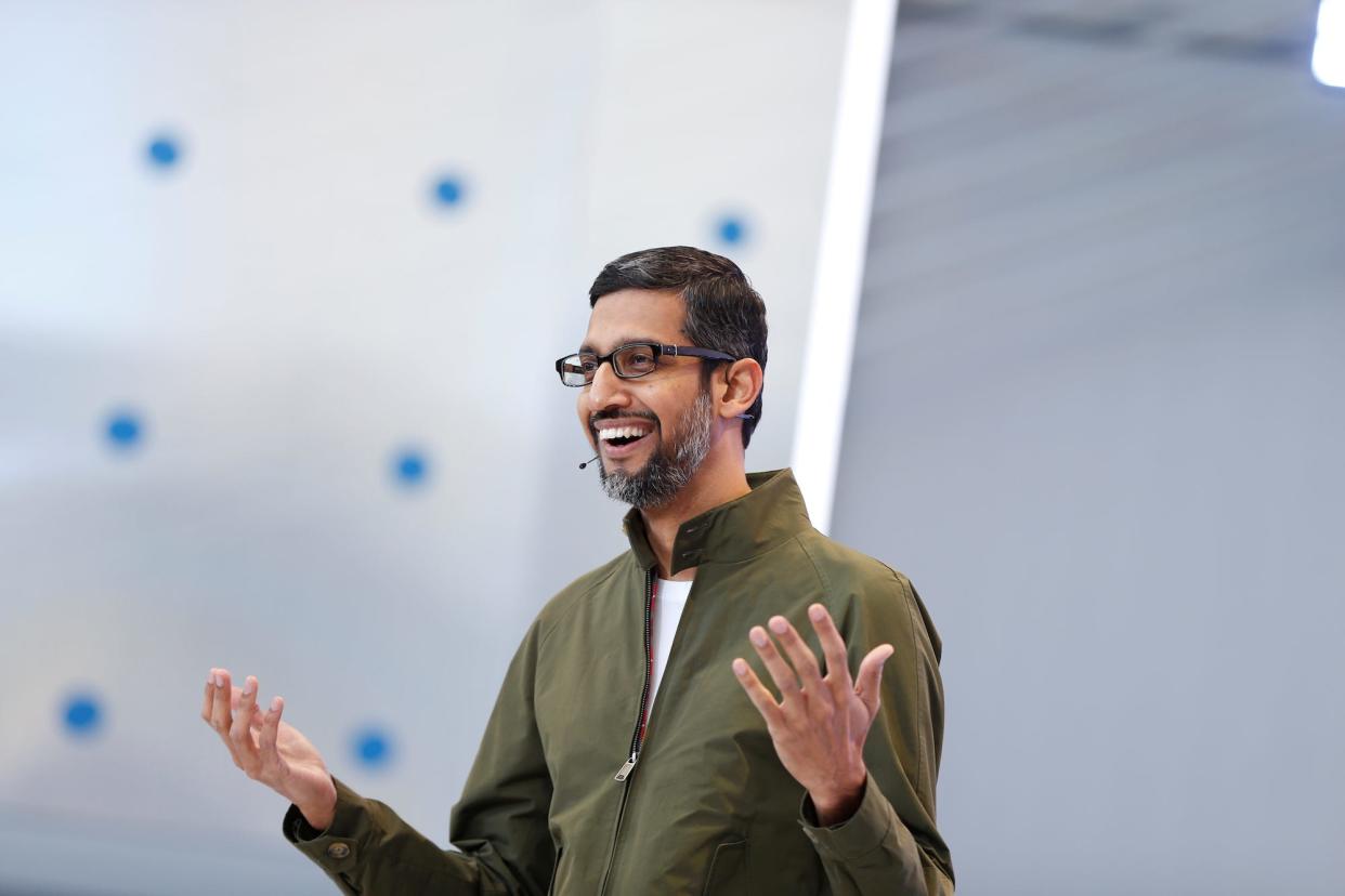 Google I/O 2018 sundar pichai