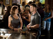 Adrianne Palicki and Chris Hemsworth in Open Road Film's "Red Dawn" - 2012