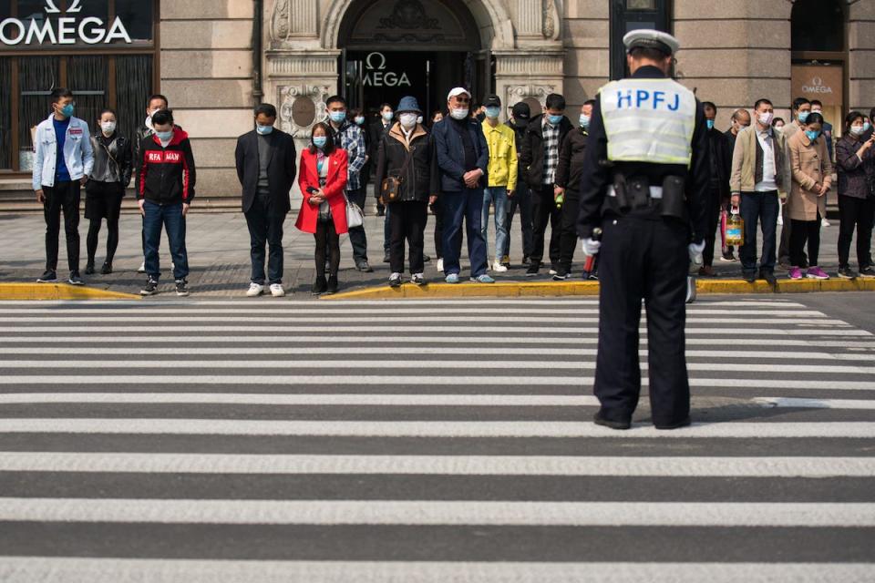 china shanghai mourning