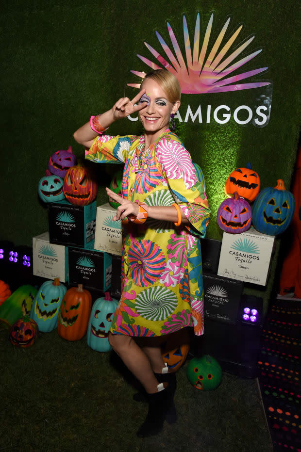 Amber Valletta at the 2019 Casamigos Halloween Party. Photo: Michael Kovac/Getty Images for Casamigos