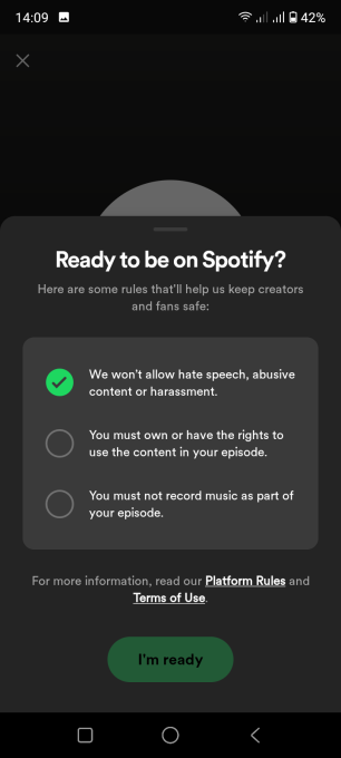 Spotify podcast