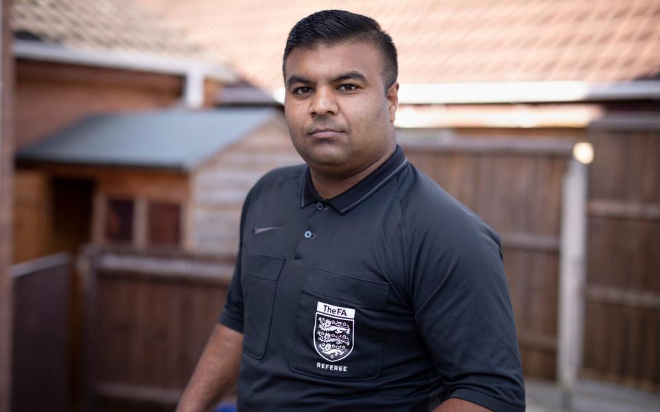 Amateur referee Satyam Toki - Andrew Fox