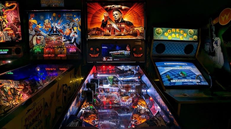 pinball game machines