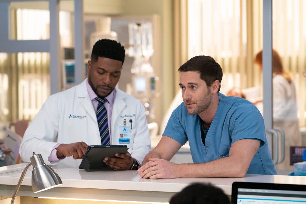 ryan eggold, new amsterdam