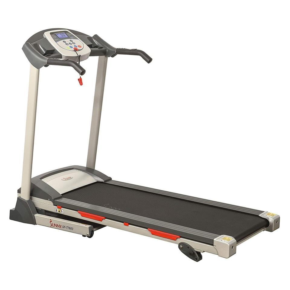 14) Sunny Health & Fitness Treadmill