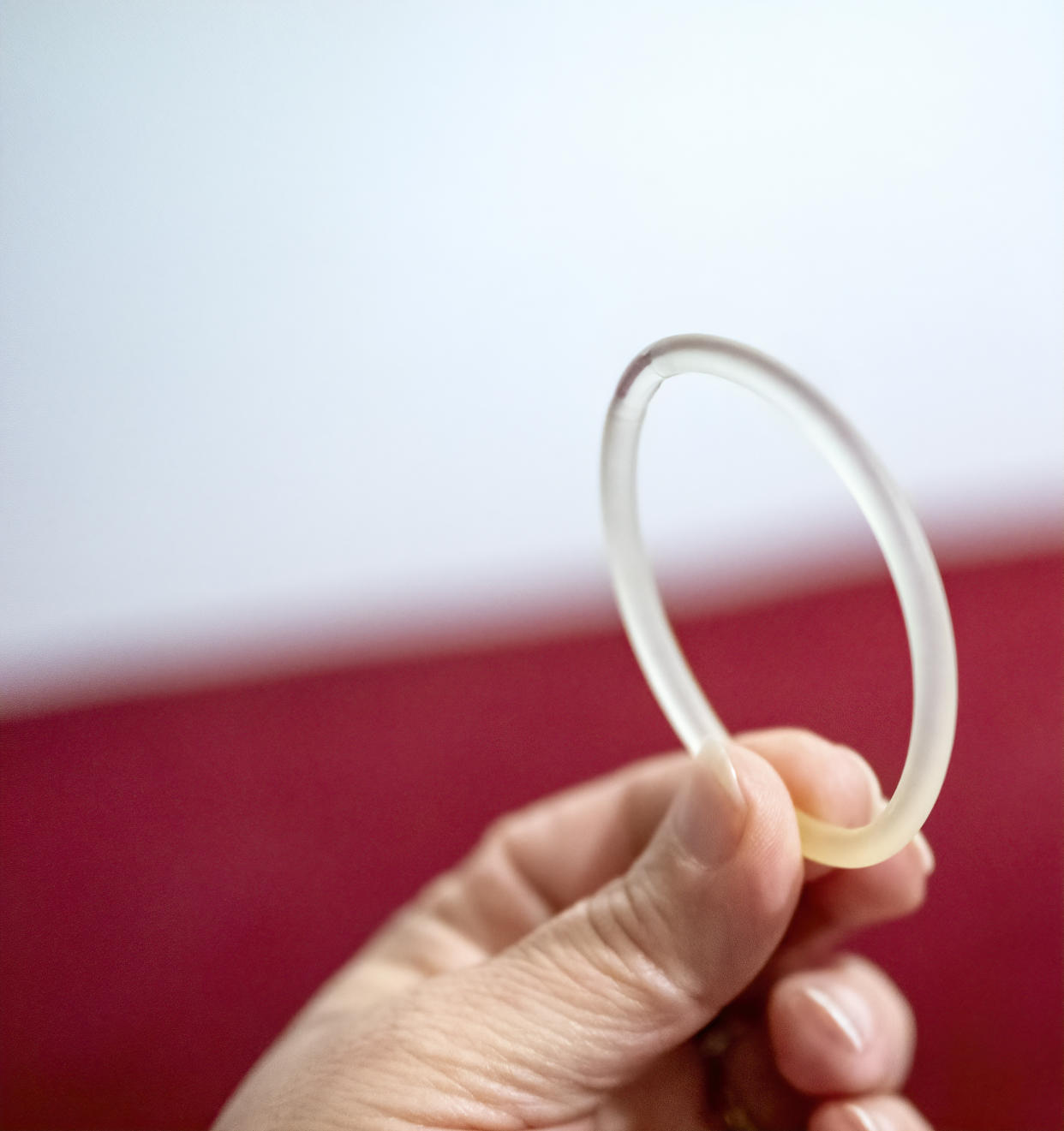 The ring is placed in the vagina and releases estrogen and progestin to prevent pregnancy. (Getty Images)