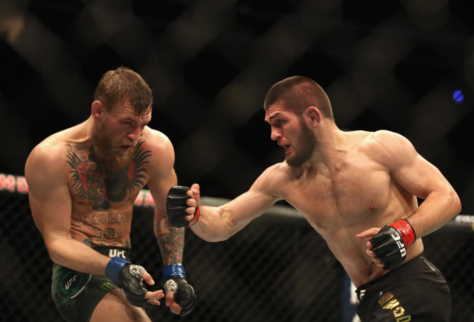 Khabib Nurmagomedov doesn't have any interest in a rematch with Conor McGregor — at least, not yet.