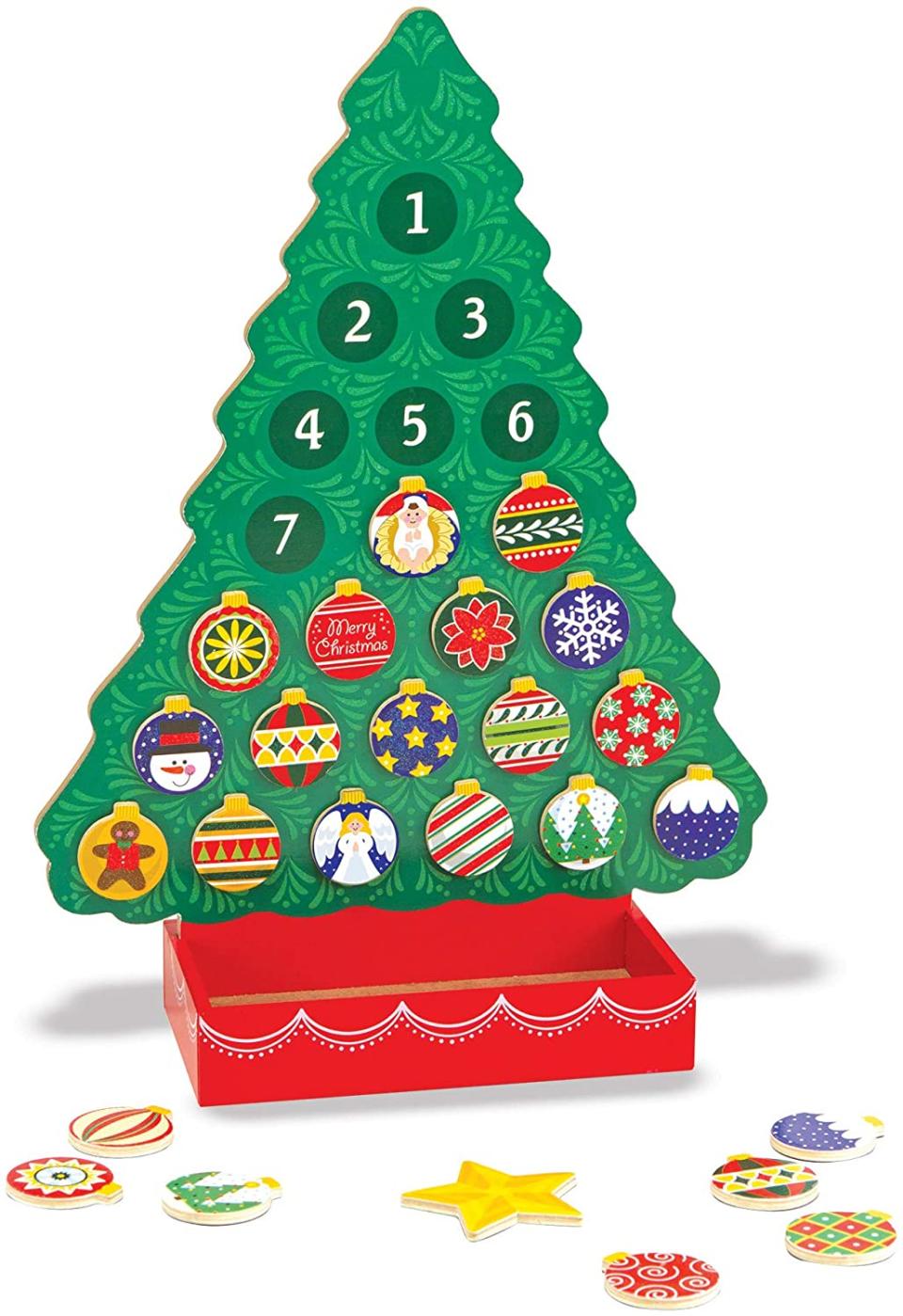 Melissa & Doug Wooden Advent Calendar