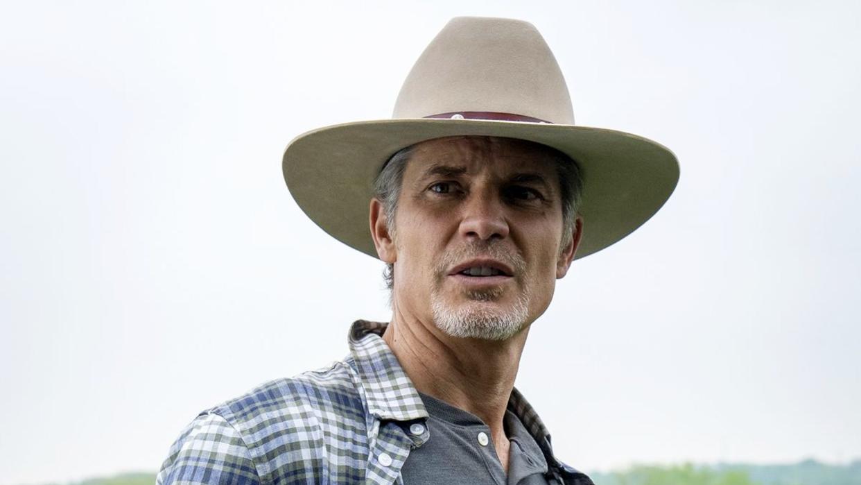  Timothy Olyphant as Raylan Givens in Justified: City Primeval 