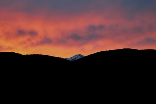 <p>Kyle RM Johnson</p> Sunset Crater, the site of Arizona's most recent volcanic eruption.