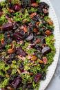 <p>Get the <a href="https://www.saltandlavender.com/roasted-beet-kale-salad/" rel="nofollow noopener" target="_blank" data-ylk="slk:Roasted Beet and Kale Salad;elm:context_link;itc:0;sec:content-canvas" class="link ">Roasted Beet and Kale Salad</a> recipe.</p><p>Recipe from <a href="https://www.saltandlavender.com/" rel="nofollow noopener" target="_blank" data-ylk="slk:Salt & Lavender;elm:context_link;itc:0;sec:content-canvas" class="link ">Salt & Lavender</a>. </p>