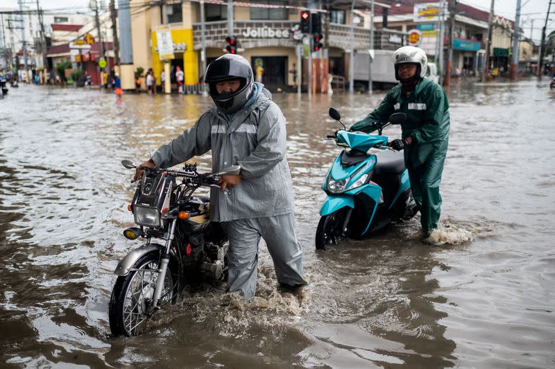 Aftermath of Tropical Storm Nalgae