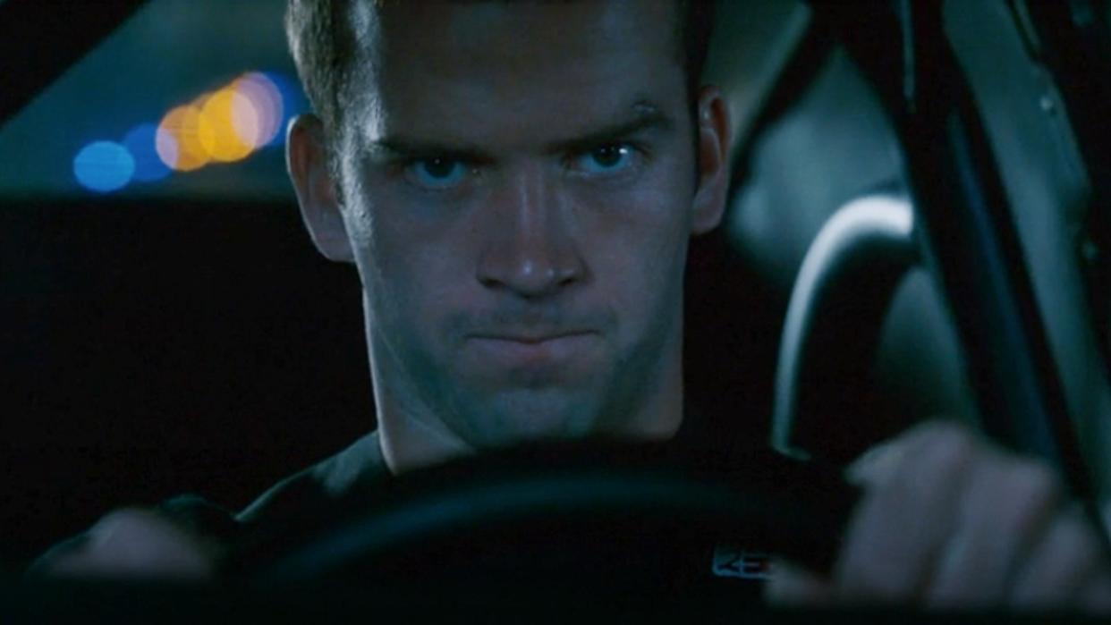  Lucas Black as Sean behind the wheel in Tokyo Drift 