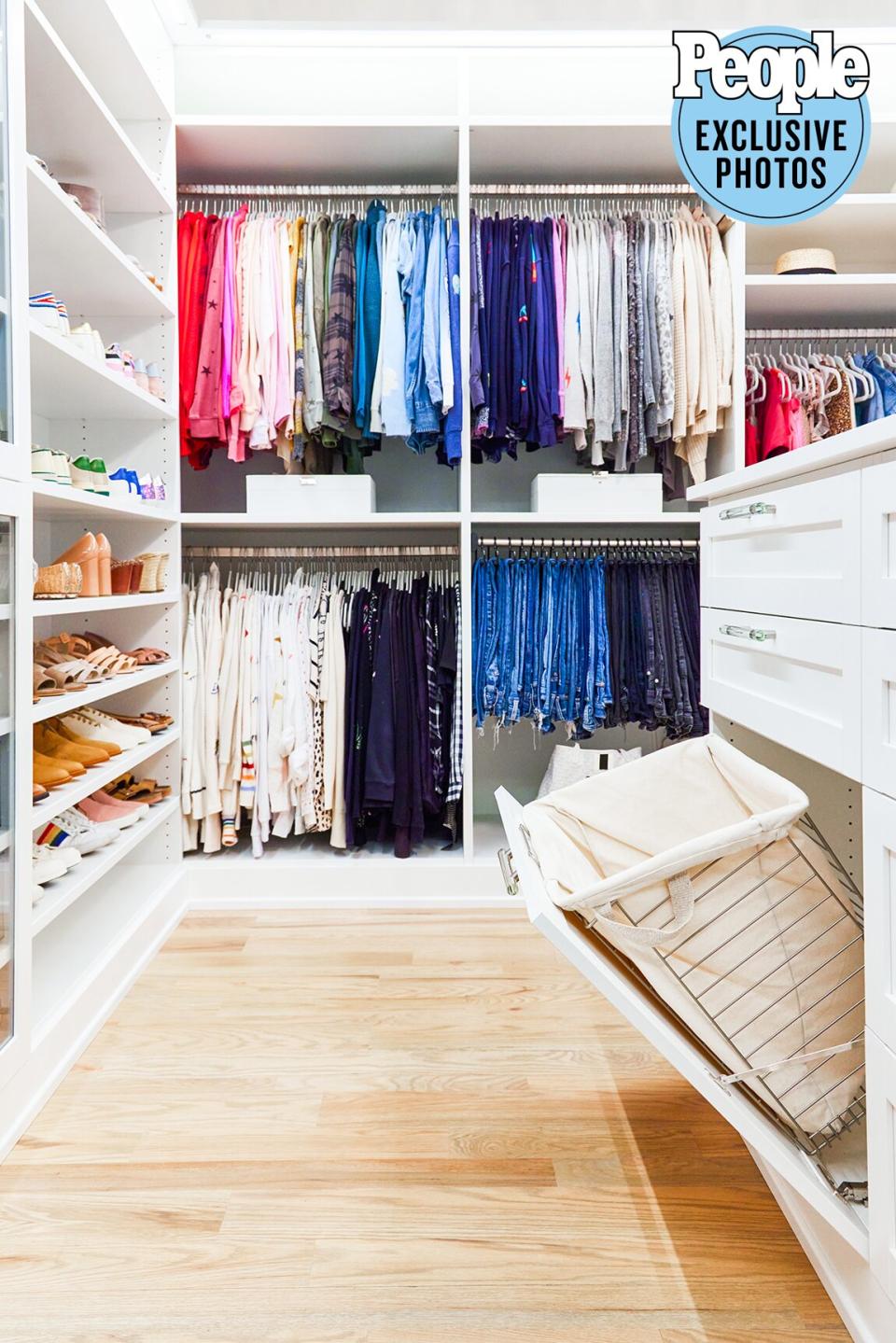 Clea Shearer for The Container Store Custom Closets; credit: John Shearer