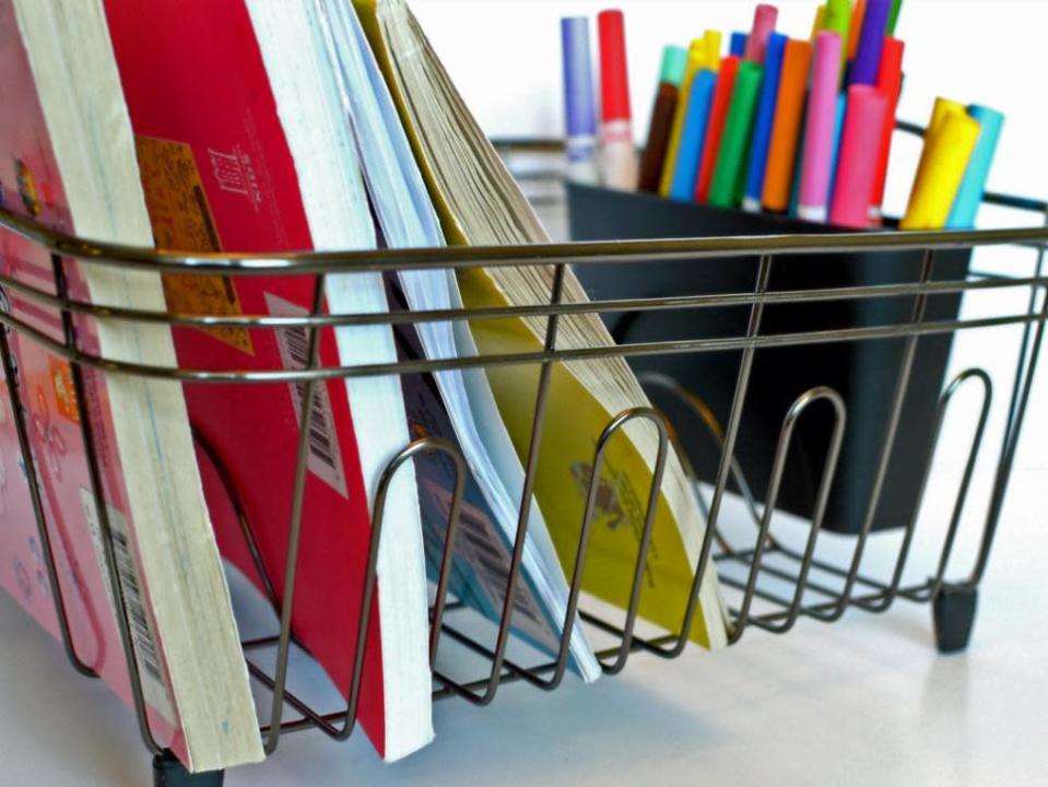 Dish-Rack Coloring Station