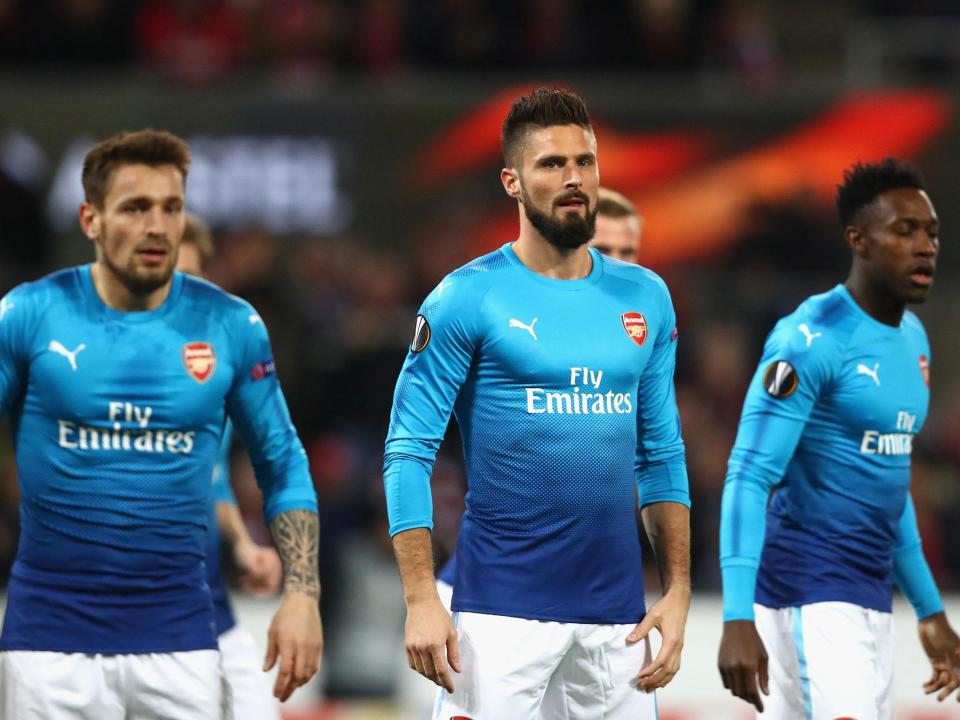 Arsene Wenger's men were unable to follow up on their assertive victory from the weekend: Getty