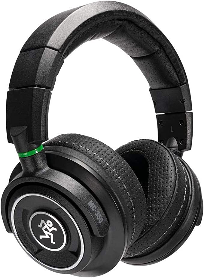 Mackie MC Series Professional Monitoring Closed-Back Headphones with Leather Headband (MC-350)