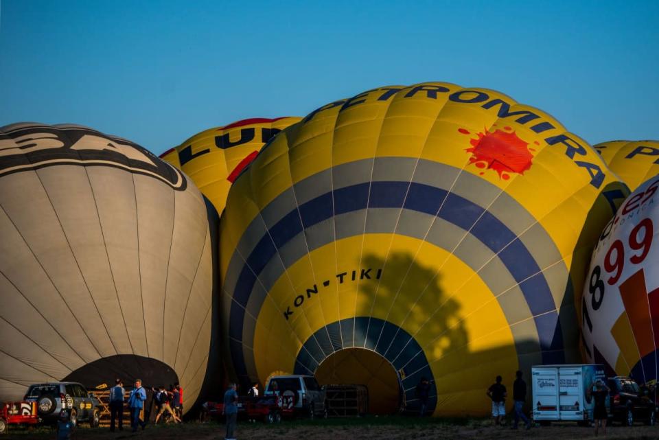 European Hot Air Balloon Festival in Igualada, Spain