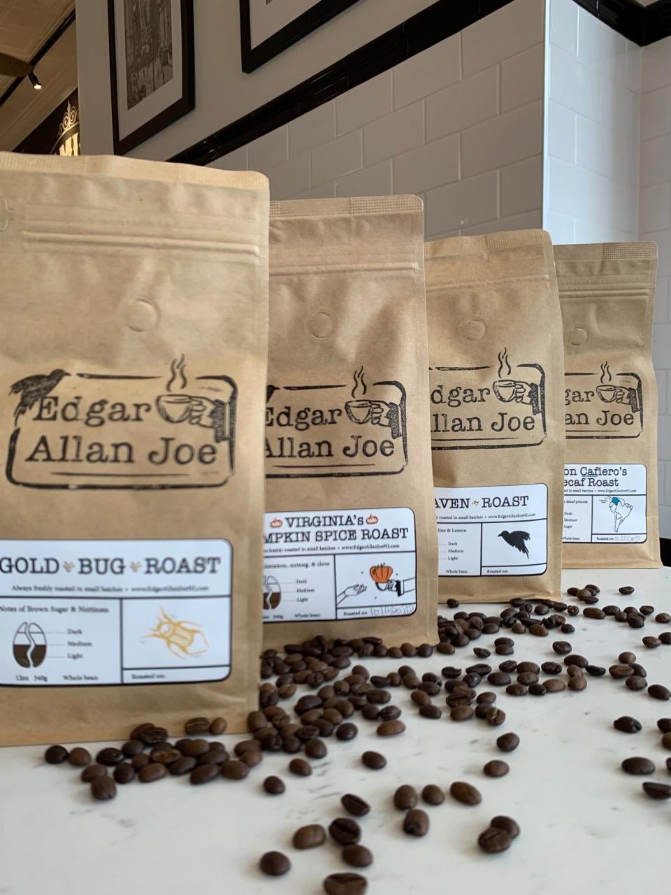 Coffee from Monmouth County-based coffee company Edgar Allan Joe.