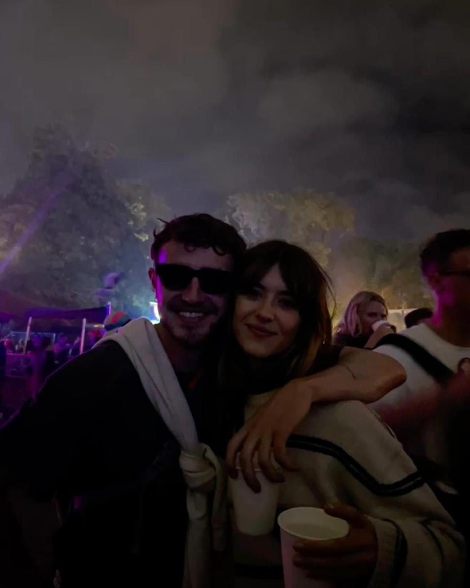 paul mescal and daisy edgar jones at glastonbury 2024