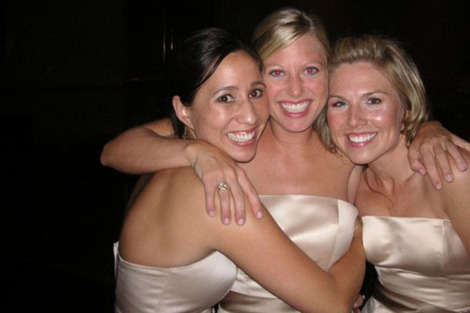 Katie Eakins has been a bridesmaid in 10 weddings.