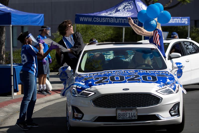 College graduation during the outbreak of the coronavirus disease (COVID-19) in California