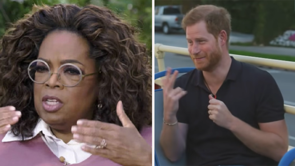 Oprah Winfrey Prince Harry