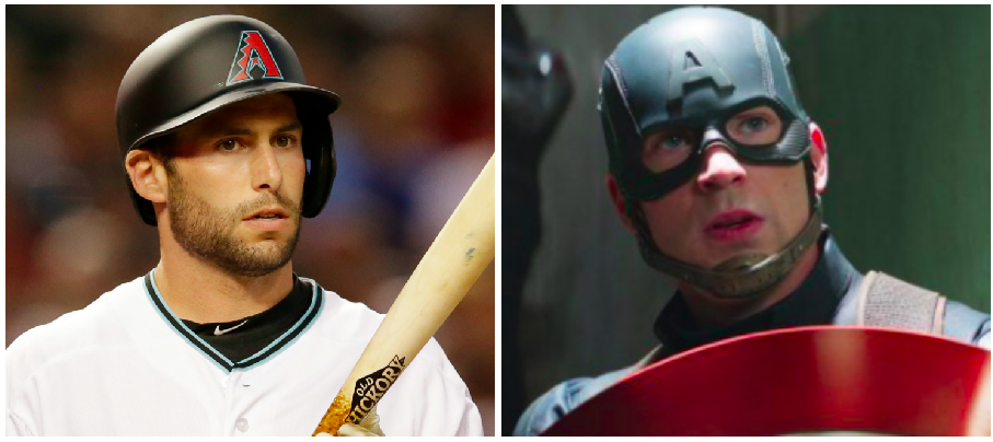 Paul Goldschmidt is called “America’s Third Baseman.” (Images via AP and Zade Rosenthal/Walt Disney Studios Motion Pictures/Courtesy Everett Collection)