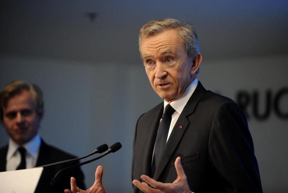 Bernard Arnault is the the new world’s richest person (Getty)