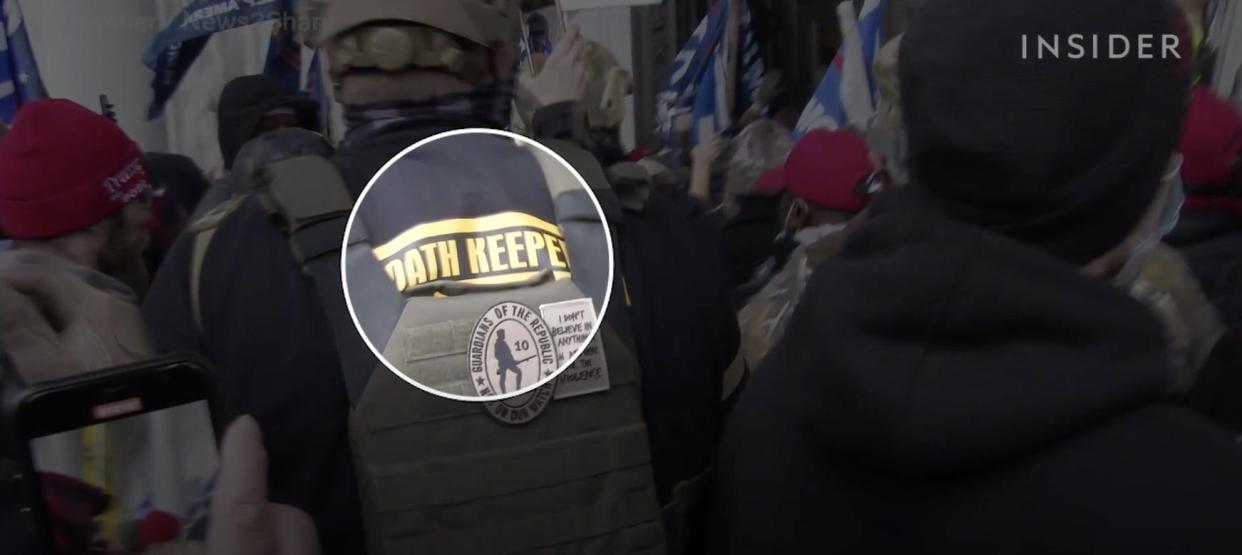 Oath Keepers, Capitol Riot