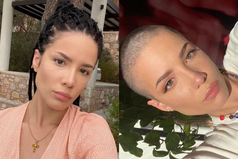 Halsey, antes y después